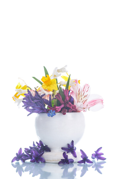 beautiful bouquet of spring flowers  - Foto, Imagen