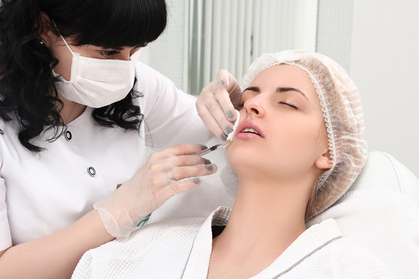 Rejuvenation procedure in beauty clinic - Zdjęcie, obraz