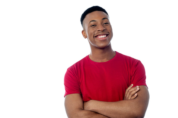 Man posing with folded arms - Photo, Image