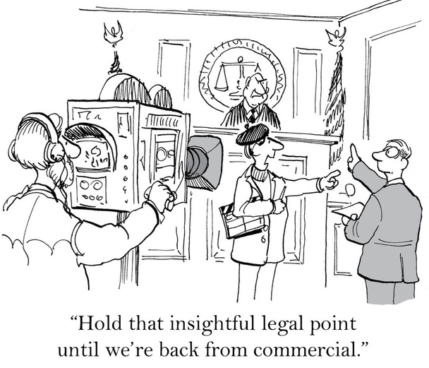 "Hold that insightful legal point - ベクター画像