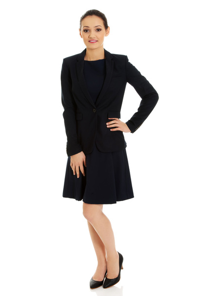 Beautiful businesswoman in formal suit. - Фото, зображення