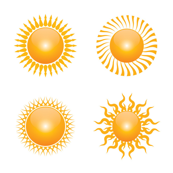 Ensemble de symboles solaires
 - Photo, image