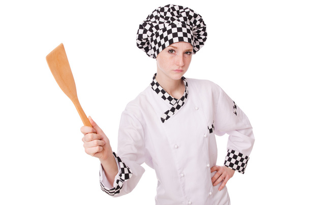 Fiatal női szakács - Fotó, kép