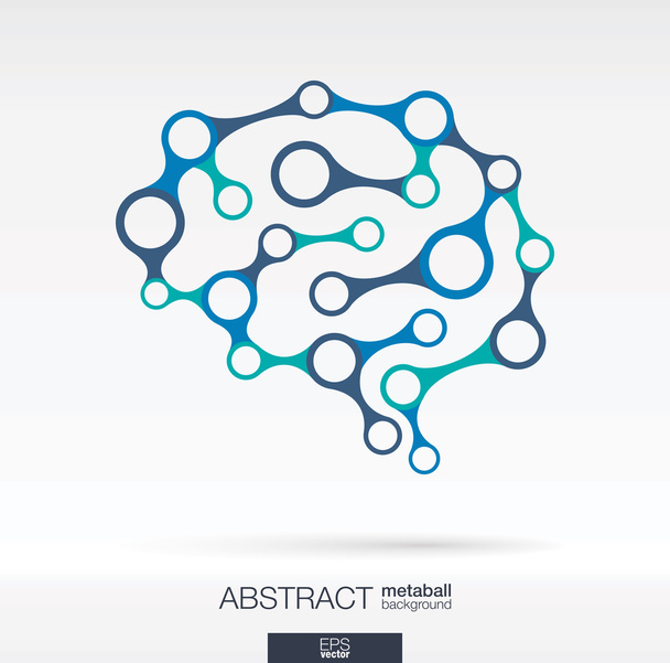 Brain concept for communication - Vector, Image