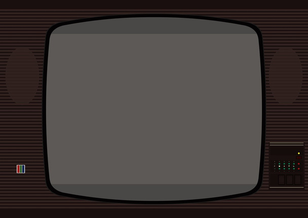 Television - Διάνυσμα, εικόνα