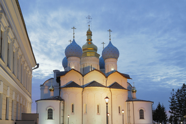 Russia, Tatarstan, Cathedral of Annunciation in Kazan - 写真・画像