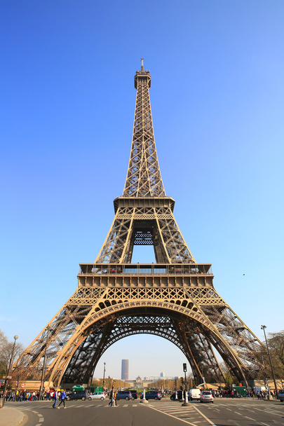 Torre Eiffel na primavera, Paris, França
 - Foto, Imagem