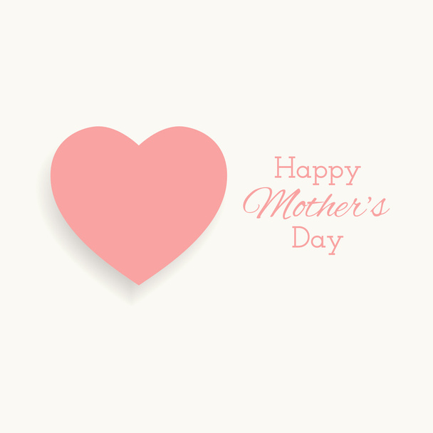 Happy mother day card. - Vector, Image