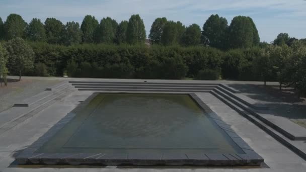 panorama del jardín del palacio de la piscina Venaria en Turín. Imágenes de alta calidad 4k - Imágenes, Vídeo