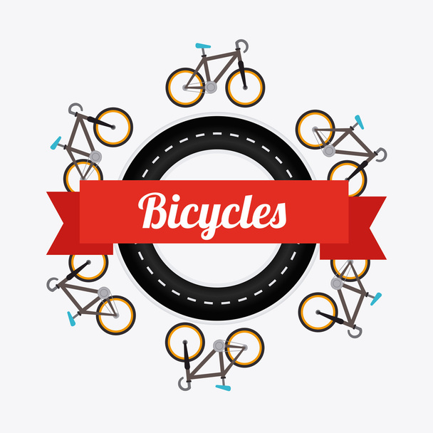 Illustrazione Bike design
 - Vettoriali, immagini