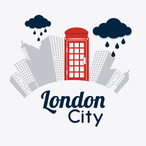 London design illustration - Vector, Image