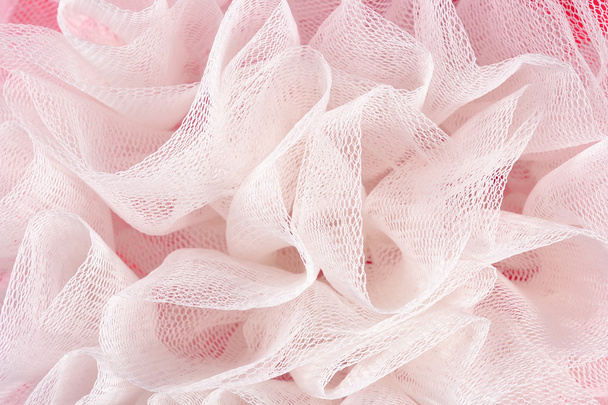Crumpled tulle close up - Photo, Image