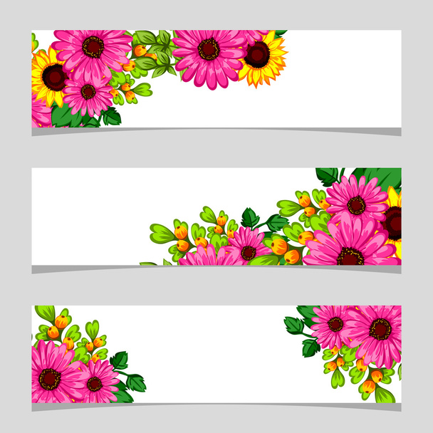 floral πλαίσιο με θέση για κείμενο - Διάνυσμα, εικόνα