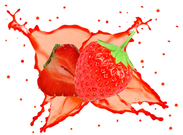 Strawberry splash - Фото, зображення