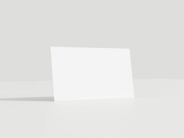 Makieta wizytówki na białym tle - Zdjęcie, obraz