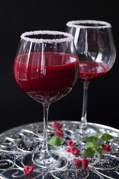 Berry smoothie lasit
 - Valokuva, kuva