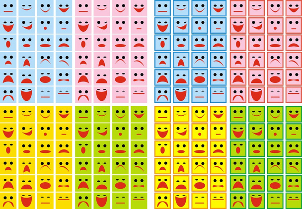 smiles collection  - Vector, Image