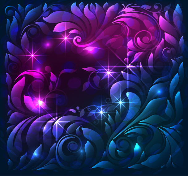 Abstract bright background with effects - Διάνυσμα, εικόνα