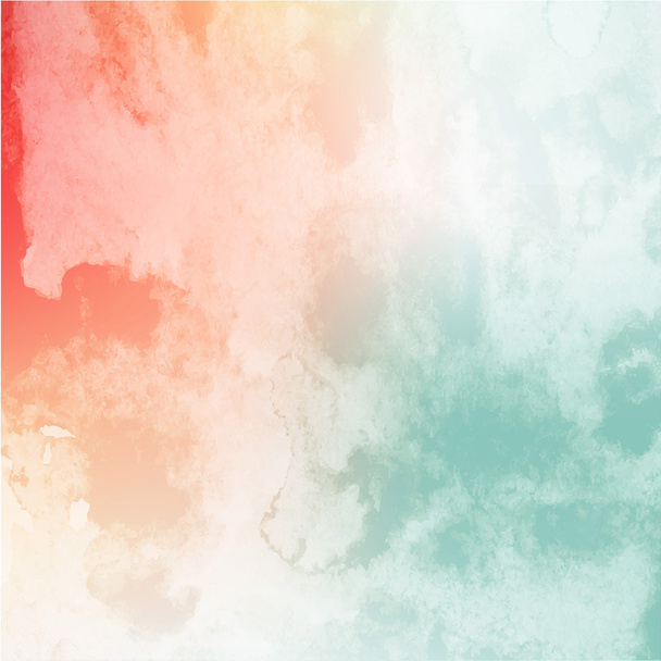 Colorful watercolor  background - Vector, Image