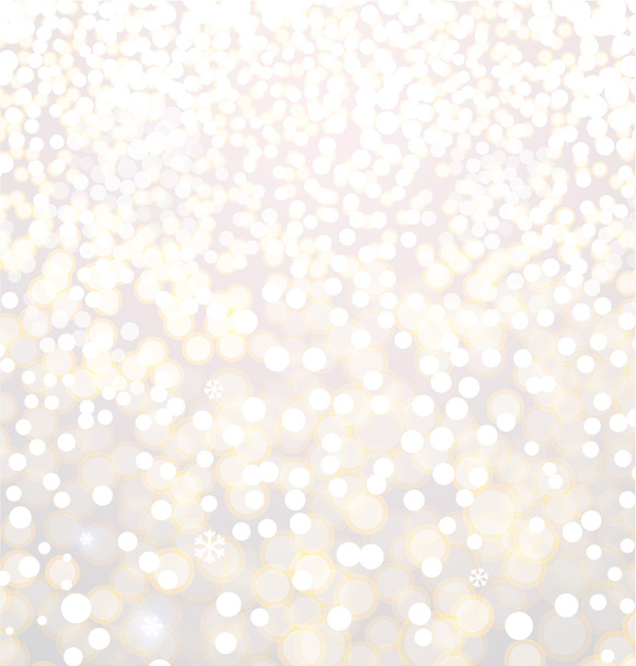 Blurred Christmas Lights for Xmas Holiday - Vector, Image