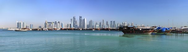 Old Dhow Harbour en Doha, Qatar
 - Foto, imagen