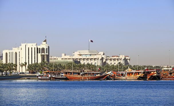 Emir van Paleis in Qatar - Foto, afbeelding