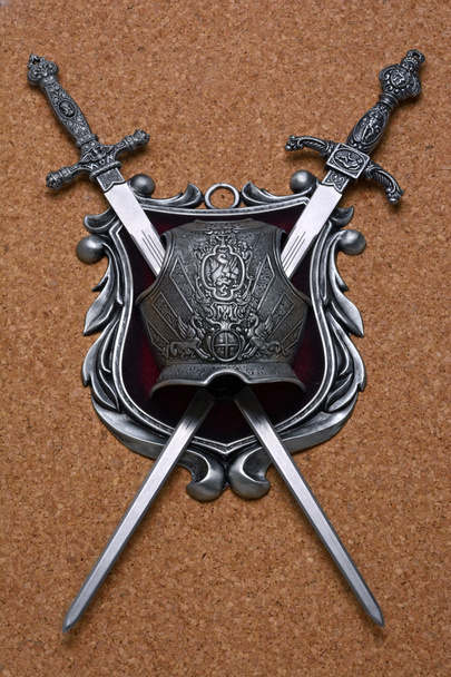 Middeleeuwse zwaarden en armor - Foto, afbeelding
