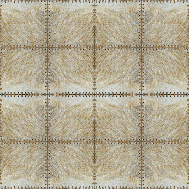 gestikte dierenhuiden - naadloze achtergrond - decoratief patroon - Foto, afbeelding