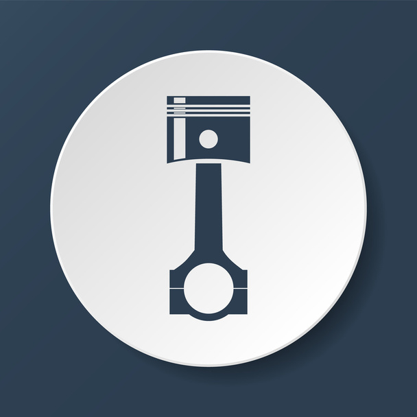 Piston icon - Vector, Image