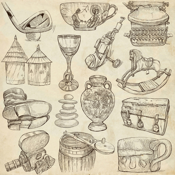 Objects - Hand drawings, Originals - Foto, Imagem