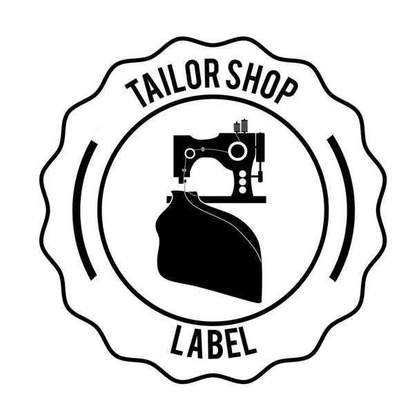 Tailor Shop design - Vector, Image