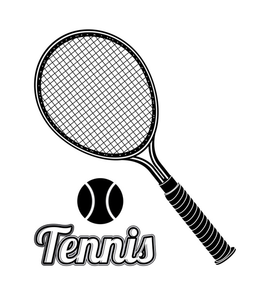 Tennis-Design - Vektor, Bild