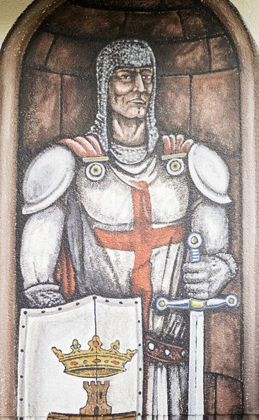 Templar katona - Fotó, kép