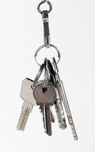 Keys on white - Photo, Image
