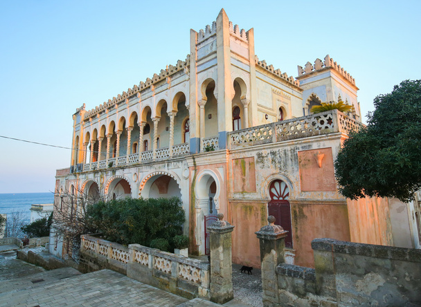 Villa Sticchi v Santa Cesarea Terme, provincie Lecce, Apulie, - Fotografie, Obrázek