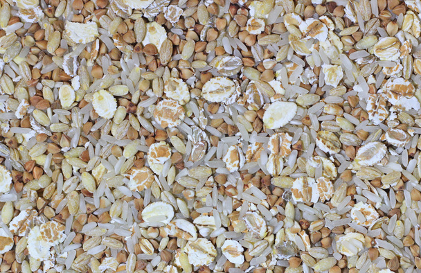 Texture of porridge - Foto, Bild