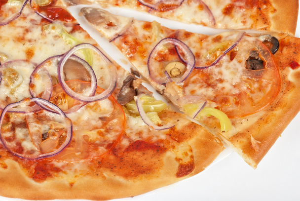 pizza aux légumes
 - Photo, image