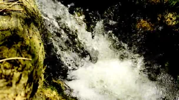 Kleiner Wasserfall - Filmmaterial, Video