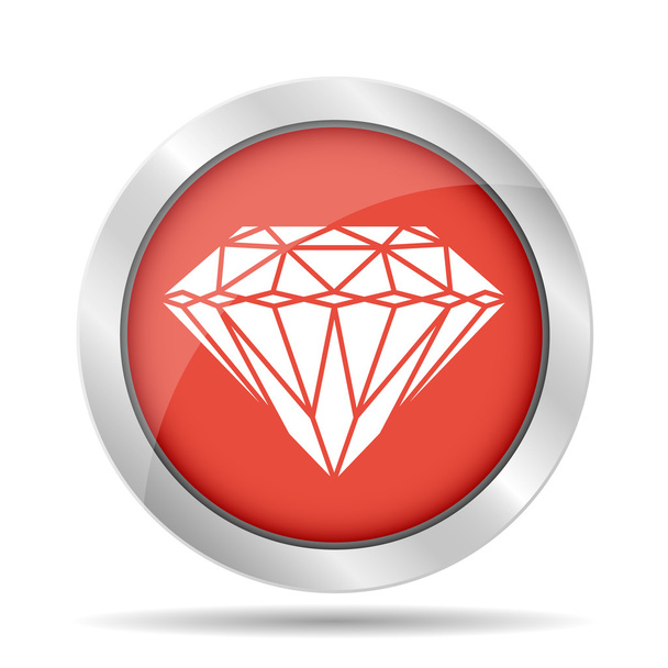 Icono de diamante - Vector
 - Vector, imagen