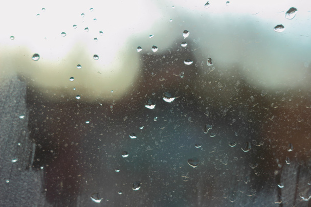 su damlaları penceresinde - Fotoğraf, Görsel