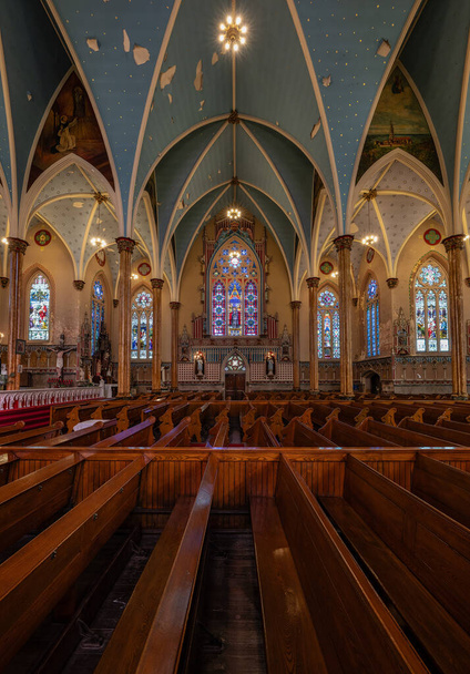 St. Albertuksen seurakunta Detroitissa, Michiganissa 1. maaliskuuta 2024 - Valokuva, kuva