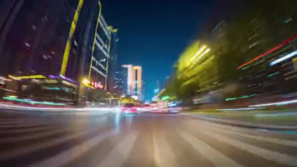 Changsha stadsgezicht, uitzicht op de straat, Hunan, China - Video