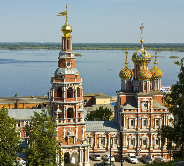 Nizhni Novgorod, Stroganovskaya church - Φωτογραφία, εικόνα