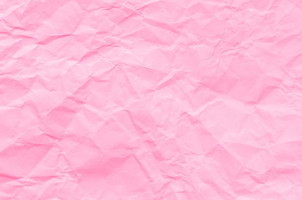 gyűrött rózsaszínű papír textúra háttér  - Fotó, kép