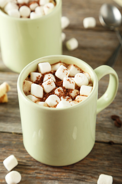 Cup of hot chocolate with marshmallows - Photo, image