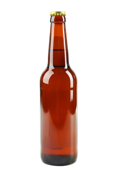 Bottle of beer  on white background - Photo, Image