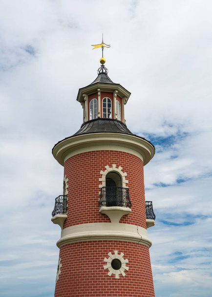 Lighthouse near castle Moritzburg in Saxony, Germany - Photo, image
