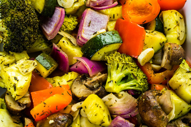 Roston sült zöldségek - Fotó, kép