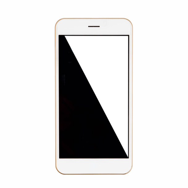 smartfon izolowany w białym tle - Zdjęcie, obraz