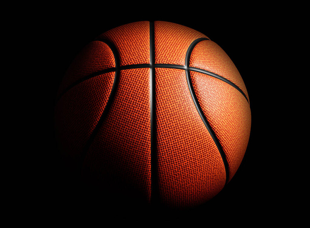 Primer plano del baloncesto con alta calidad - Foto, Imagen